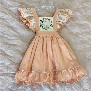 VGUC ❤️ Rosa Flamenco Bunny Dress SZ 4